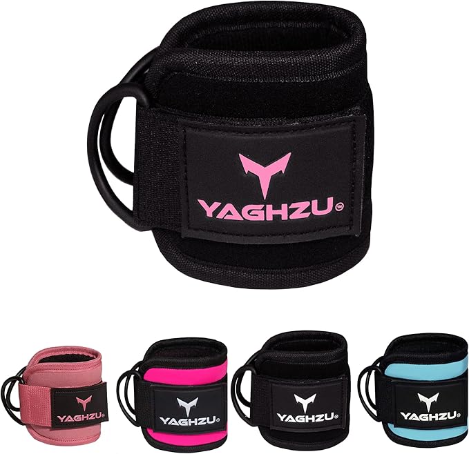 Ankle Straps for Cable Machines Women, Glute Kickback Cable Machine Attachments, Gym Ankle Cuffs, Wrist Cuffs for Workout, Leg Training Accessory, Fitness Gear for Home or Gym