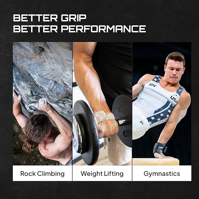Beasty Chalk Liquid Chalk Combo Pack – 2-Pack (60ml Each) Grip Enhancer with Carabiners for Weightlifting, Climbing, Gymnastics & More – Long-Lasting, No-Mess, Fast-Drying Formula