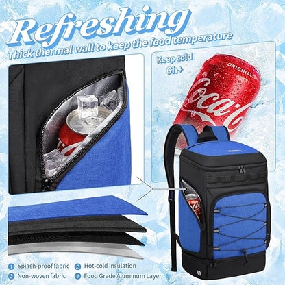 Basketball Backpack Bag Large Sports Bag with Separate Ball holder & Shoes compartment, Best for Basketball, Soccer,Volleyball,Gym