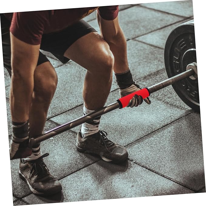 BESPORTBLE 2pcs Door Horizontal Bar Jacket Barbell Holder for Women Deadlift Pads Hip Thrusts Lifting Grips Barbell Pad