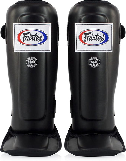 Fairtex SP3 Muay Thai Shin Guards for Men, Women, Kids | MMA Training, Kickboxing | Premium, Lightweight & Durable |Avoid shin splints During Training, Sparring