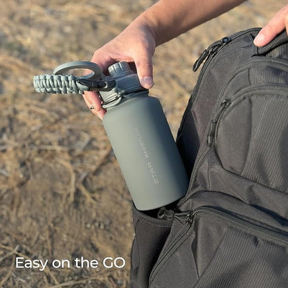 ZTAR Insulated Stainless Steel Water Bottle – Compatible with Magsafe usable as Tripod, Leak-Proof, Keeps Drinks cool or warm, For Travel, Gym, and Office, Ideal Gift for Women, Men & Kids, 22 oz