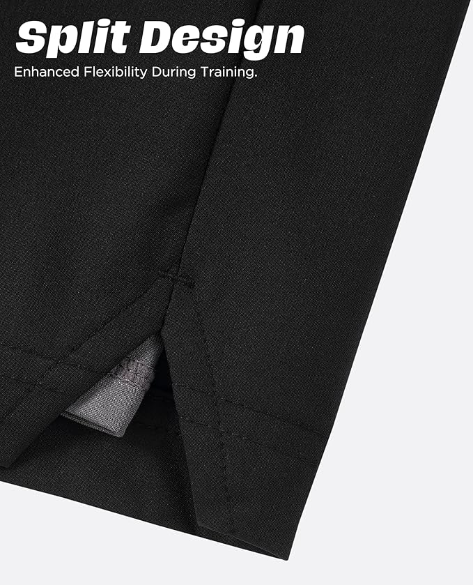 Men 2 in 1 Running Shorts with Compression Liner 5" 7" Quick Dry Workout Athletic Shorts with Pockets Towel Loop