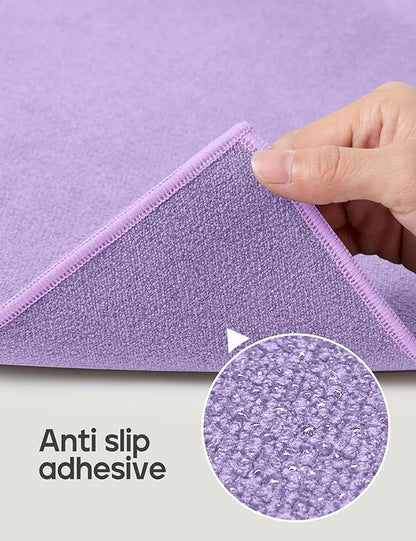 Heathyoga Yoga Mat Towel Non Slip for Hot Yoga Towel with Silicone Grip & Free Spray Bottle, 72"X26" Extra Large Microfiber Yoga Towel for Bikram, Pilates, Fitness