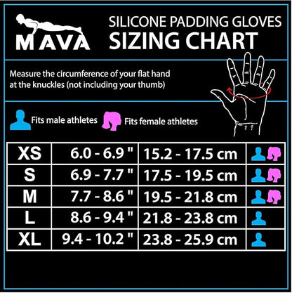 Mava Sports Cross Training Gloves with Wrist Support for WODs,Gym Workout,Weightlifting & Fitness-Silicone Padding, No Calluses-Suits Men & Women-Weight Lifting Gloves for a Strong Grip
