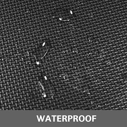 HOOPLE Kneeling Pad for Gardening, Lightweight Foam Knee Cushion for Garden, Bath, Yoga & Exercise, Waterproof Comfort Kneeling Mat for Home, Garage & Outdoor Work, Black 14.6 x 11.5 x 0.7 Inch