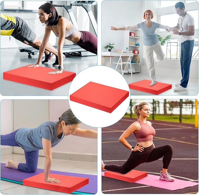 PATIKIL Balance Pad Non-Slip TPE Foam Pad Cushion Exercise Yoga Mat Knee Pad for Fitness Stability Core Training Stretching