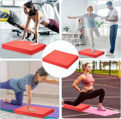 PATIKIL Balance Pad Non-Slip TPE Foam Pad Cushion Exercise Yoga Mat Knee Pad for Fitness Stability Core Training Stretching