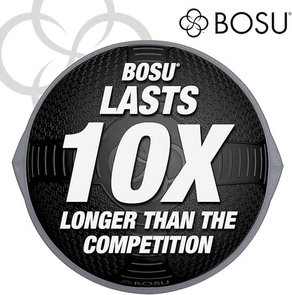 Bosu Half Ball Home Balance Exercise Trainer for Strength and Flexibility Workouts with Built to Last Burst Resistant Material and Hand Pump