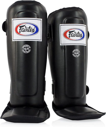 Fairtex SP3 Muay Thai Shin Guards for Men, Women, Kids | MMA Training, Kickboxing | Premium, Lightweight & Durable |Avoid shin splints During Training, Sparring