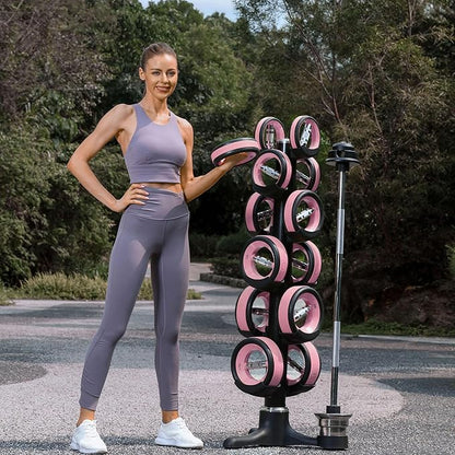Dumbbell Weight Plates –Dual Purpose Ergonomic Fitness Equipment, Multifunctional Design for Strength Training, Full Body Workouts and Home Gym