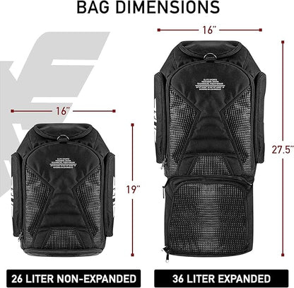 Elite Sports Jiu Jitsu BJJ Jaco Expandable Gym Duffel Backpack Bag for MMA, BJJ, Jiu Jitsu, Boxing Gear, Duffel Athletic Bag