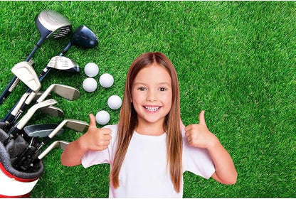 Golf Backdrop Green Grass Golf Sports Photography Background Golfs Theme Party Relaxation Backdrop Decorations Outdoor Golfs Party Birthday Photo Booth Studio Props 20x10ft