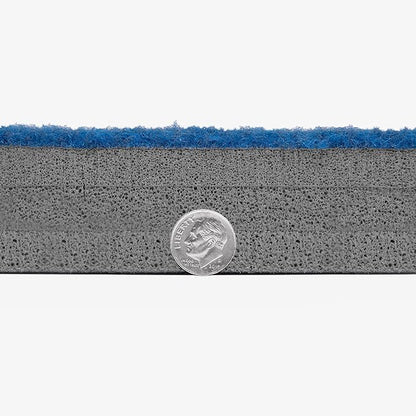 FlooringInc's Rollout Carpet Top Cheer Mat, Perfect as a Gymnastics Mat, Tumbling Mat or Portable Cheerleading Gym Mats for Home Workouts and Practice