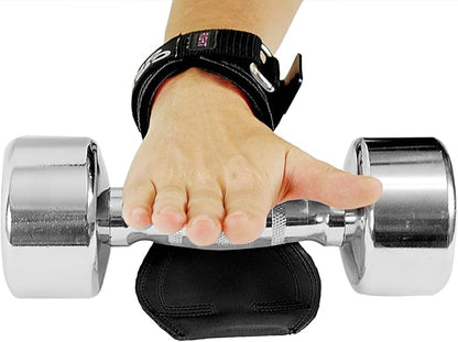 Cobra Grips PRO Weight Lifting Gloves Heavy Duty Straps Alternative with Power Lifting Hooks Padded Wrist Support for Deadlifts & Bodybuilding