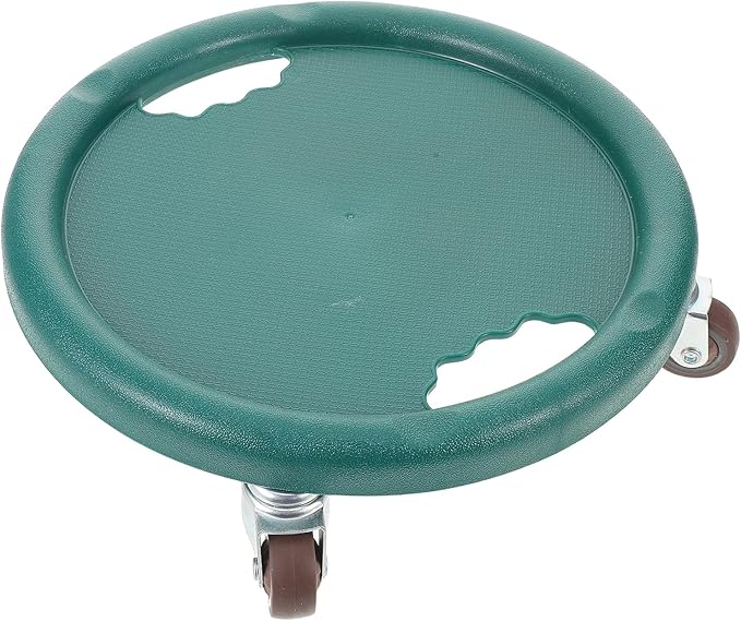 BESTonZON Abdominal Wheel Roller with Four-wheel Design, Dual-sided Fitness Sliders, Silent Core Trainer for Home and Indoor Strength Training, Green Multifunctional Abdominal Exercise