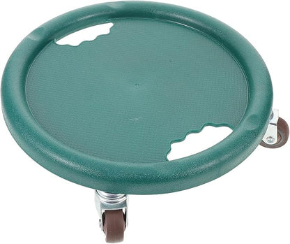 BESTonZON Abdominal Wheel Roller with Four-wheel Design, Dual-sided Fitness Sliders, Silent Core Trainer for Home and Indoor Strength Training, Green Multifunctional Abdominal Exercise