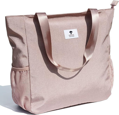 Original Floral Water Resistant Large Tote Bag Shoulder Bag for Gym Beach Travel Daily Bags Upgraded