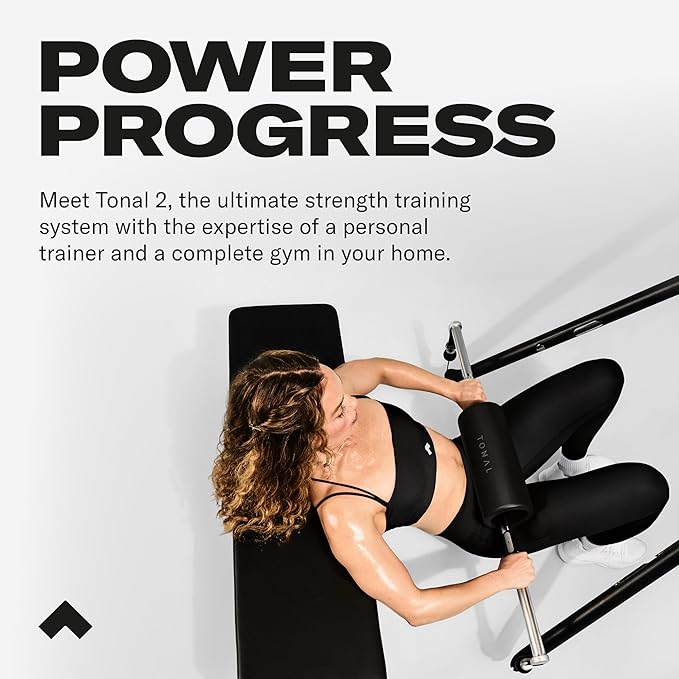 Tonal 2 | Strength Training System Including Accessory Bundle and Delivery and Install