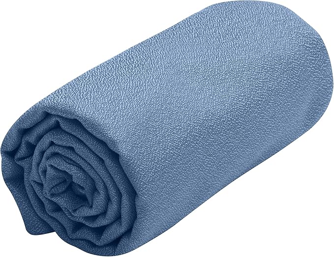 Sea to Summit AirLite Towel, Ultralight Camping and Travel Towel, Medium (20 x 39 inches), Moonlight Blue