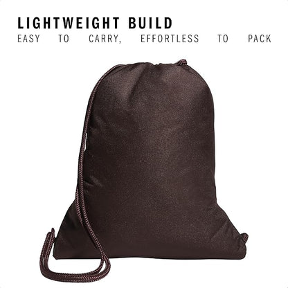 adidas Alliance Sackpack – Drawstring Backpack for Sports, Small Gym Bag