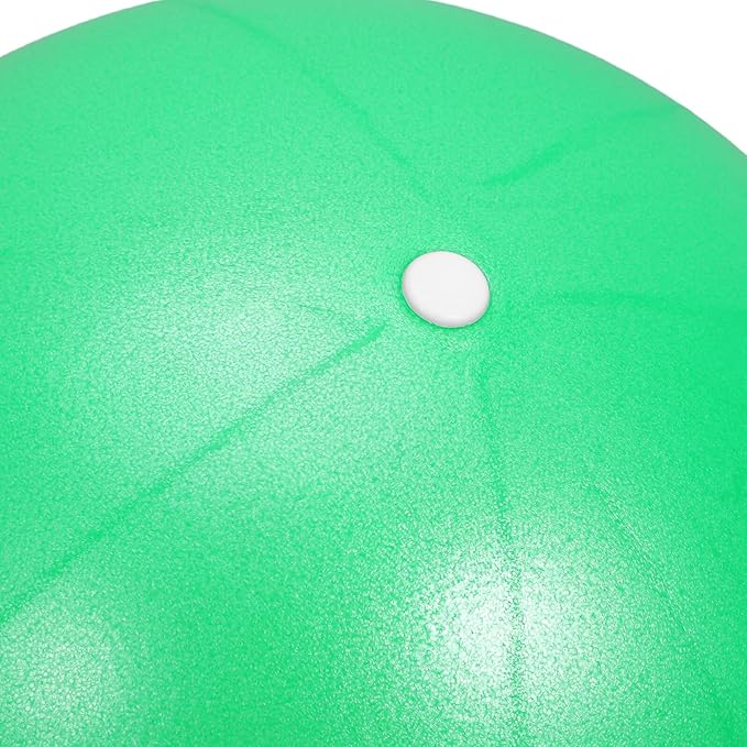 Cabilock 2pcs Small Exercise Balls 25cm Anti-Burst Soft Workout Stability Balls for Core Strength Pilates Balance Training Home Gym Fitness
