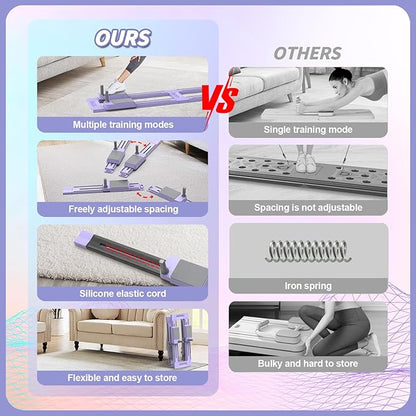 Pilates Equipment,Pilates Board,Multifunctional Abdominal Plate, Detachable Ab Trainer Machine with Anti-Slip and Quiet Design, Portable for Core Workouts, Home Fitness Equipment