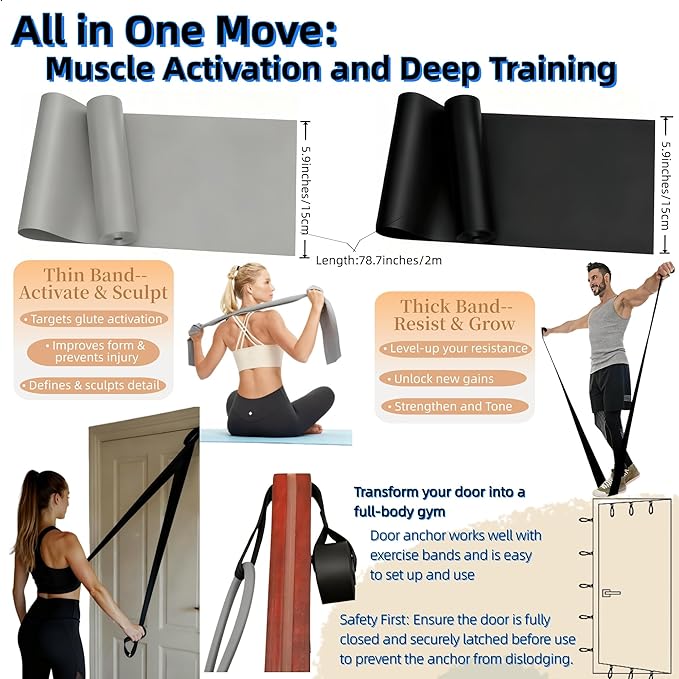 Women Glute Workout Equipment, Hip Thrust Belt for Weights, Booty Bands Exercise Bands Pilates Ball, Glute Workout at Home Pilates Exercise Equipment Kit for Home Gym Fitness Accessories