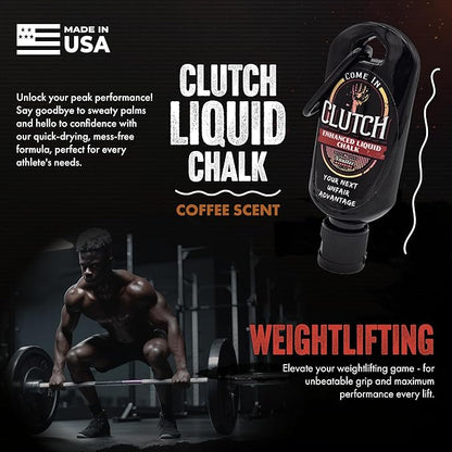 STYK Vaulter Magazine - Enhanced Liquid Chalk, No Mess, Work Out Chalk, Grip Boost, for Weightlifting, Gymnastics, Rock Climbing, Bodybuilding, Pole Vault, Crossfit, and More, Liquid Hand Chalk