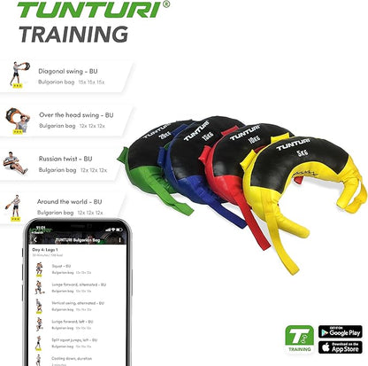TUNTURI Unisex Adult Functional Fitness Bulgarian Bag