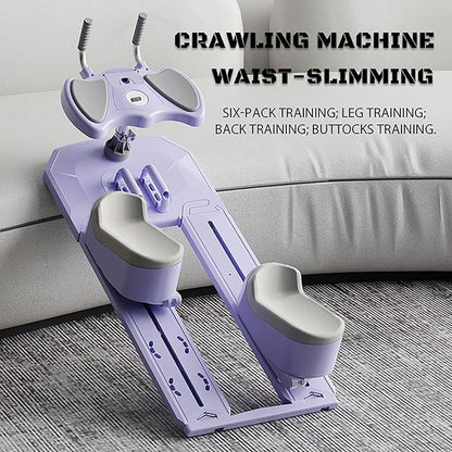 Crawling training machine,Spine Twist & Stretch Trainer,Twist Stretch Machine,3 Adjustable,Phone Holder,Detachable,for Home & Gym Use,Abdominal,Waist,and Core Training