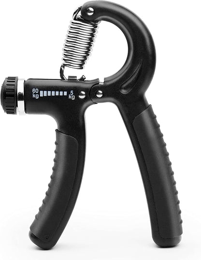 5-60 kg Grip Strengthener Exerciser – Adjustable Hand Grips Strengthener with Stainless Steel Spring for Strong Wrists, Fingers, Forearm, Hands