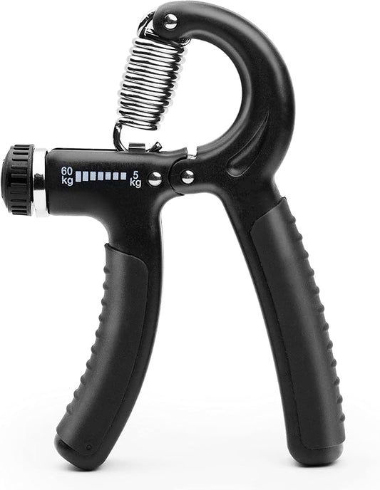 5-60 kg Grip Strengthener Exerciser – Adjustable Hand Grips Strengthener with Stainless Steel Spring for Strong Wrists, Fingers, Forearm, Hands