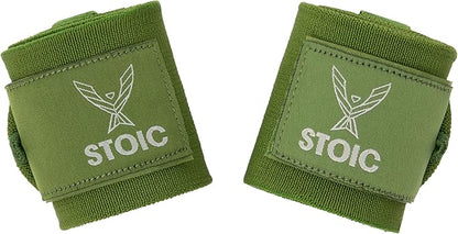 Stoic Wrist Wraps Weightlifting, Powerlifting, Cross Training, Bodybuilding with Thumb Loop. for Gym Workout, Men and Women Weight Lifting and Strength Training
