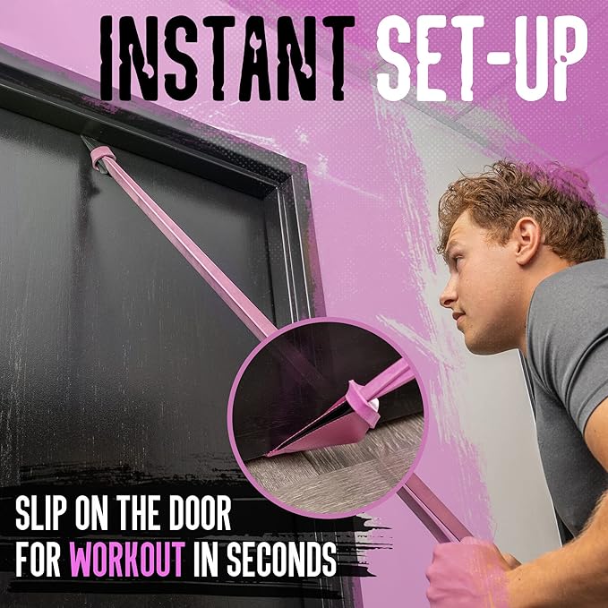 Gradient Fitness Door Anchor for Resistance Bands | Heavy Duty Resistance Band Door Anchors for Stretching Straps, Physical Therapy Exercises & Closed Loop Bands. Door Anchor for Home Gym Workout