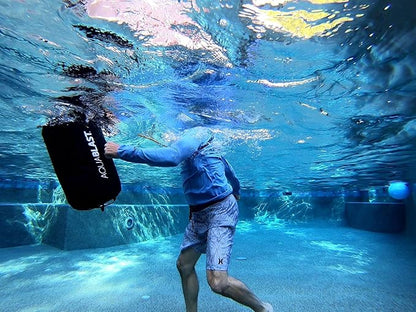 Portable Fitness and Punching Bag for Pools & Swim Spas | Full-Body, Low-Impact Water Resistance Workout | Quick 30-Second Set-Up | Compact & Travel-Friendly
