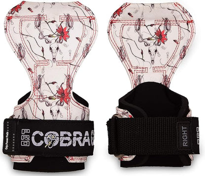 Cobra Grips PRO Weight Lifting Gloves Heavy Duty Straps Alternative with Power Lifting Hooks Padded Wrist Support for Deadlifts & Bodybuilding