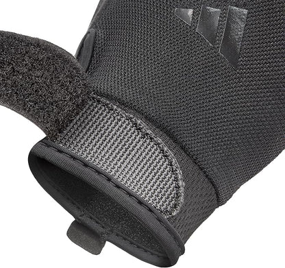Adidas Essential Training & Weightlifting Gloves, Fingerless Workout Gloves