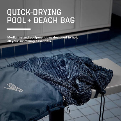 Speedo Drawstring Ventilator Mesh Equipment Bag