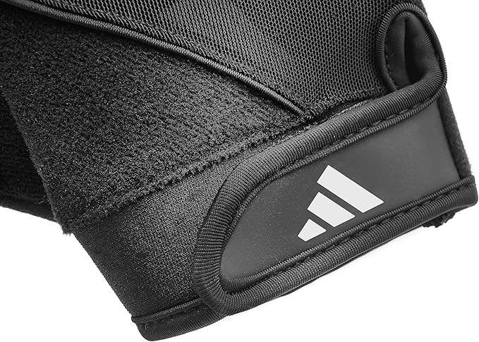 Adidas Aeroready Performance Weightlifting Gloves, Fingerless Workout Gloves