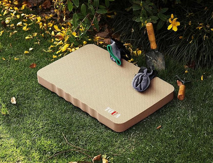 Kneeling Pad Thick Extra Large High Density Foam Comfort Kneeling Pad for Work Gardening Yoga Exercise Garden Knee Pad Beige, 1 pack