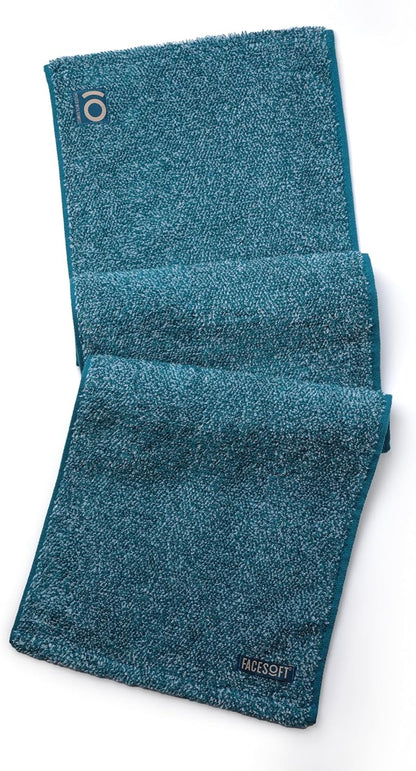 FACESOFT Seaweed Towel - Soft and Absorbent Cotton Exercise Towel - No Synthetic Microfibers or Plastics - Gym Towels for Sweat - 1 Pc