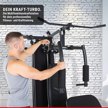 HAMMER Ferrum TX2 Training Station with Pulley System, Extensive Accessory Set for Abdomen, Back and Coo, Over 45 Exercise Options,