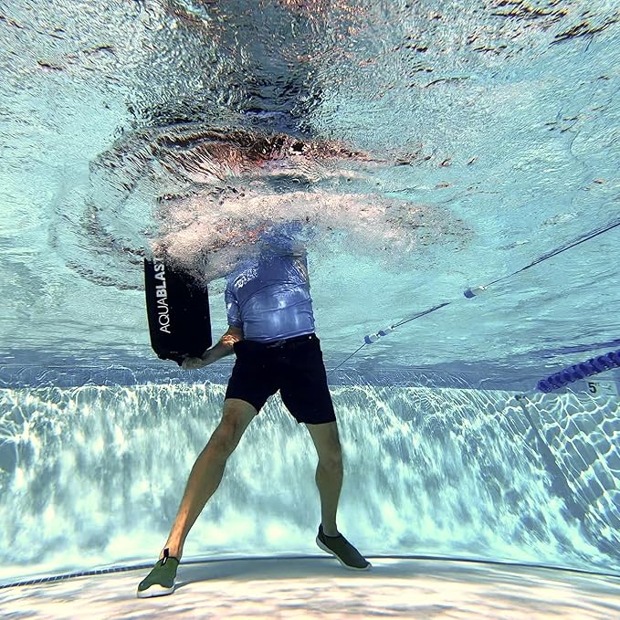 Portable Fitness and Punching Bag for Pools & Swim Spas | Full-Body, Low-Impact Water Resistance Workout | Quick 30-Second Set-Up | Compact & Travel-Friendly