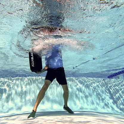 Portable Fitness and Punching Bag for Pools & Swim Spas | Full-Body, Low-Impact Water Resistance Workout | Quick 30-Second Set-Up | Compact & Travel-Friendly