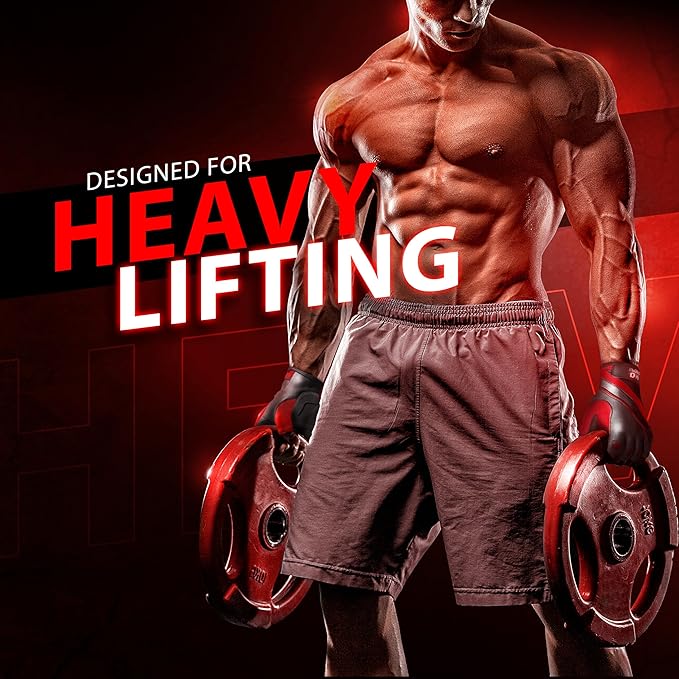 DXM SPORTS Workout Gloves for Men, Gym Weight Lifting Gloves with Wrist Support - Breathable, Anti-Slip Gloves for Exercise, Fitness, Cycling, Training, Outdoor Sports