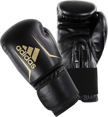 adidas Speed 50 Gel Boxing Gloves - Adult Boxing Gloves for Men & Women - Heavy Bag Gloves, Kickboxing Gloves for Women, MMA Sparring Gloves, Punching Bag Gloves for Men