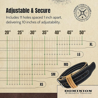 Suede 3-inch Weightlifting Belt - Premium Powerlifting Support with Enhanced Grip Technology