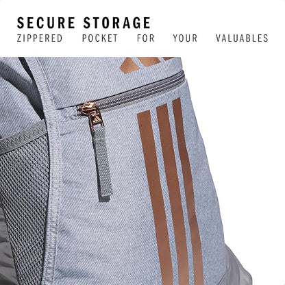 adidas Alliance Sackpack – Drawstring Backpack for Sports, Small Gym Bag
