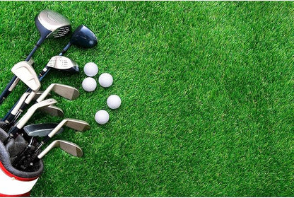 Golf Backdrop Green Grass Golf Sports Photography Background Golfs Theme Party Relaxation Backdrop Decorations Outdoor Golfs Party Birthday Photo Booth Studio Props 20x10ft